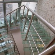 Стеклянная лестница СЛ-3366 - фото 2