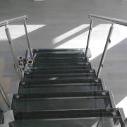 Стеклянная лестница СЛ-3344 - фото 8