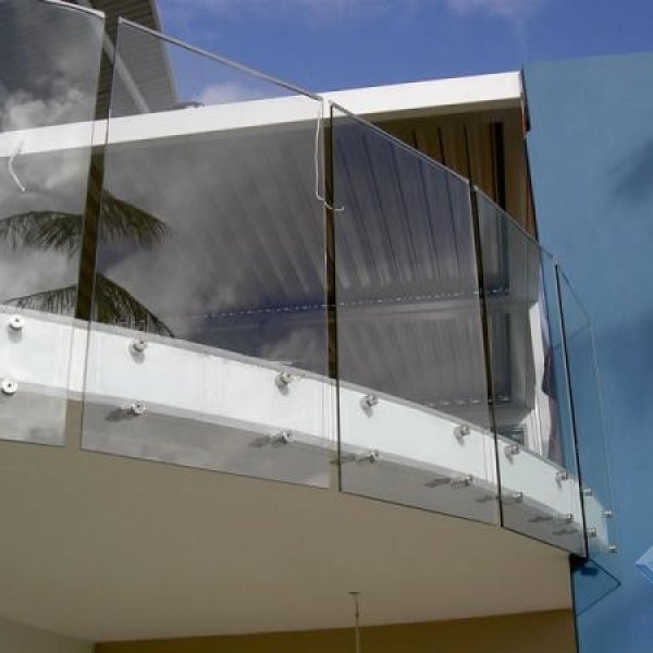 Балконное ограждение из стекла СО-7236