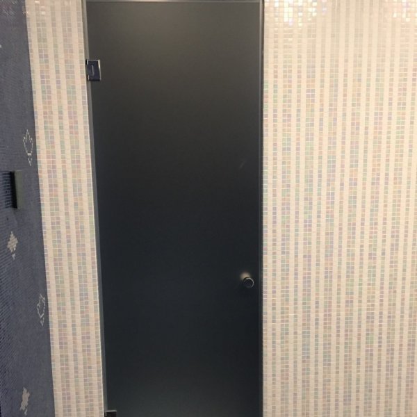 Стеклянная распашная дверь СРПД-11330