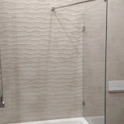 Стеклянная штора на ванну СДК-11833