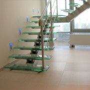 Стеклянная лестница СЛ-3366