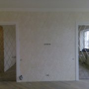 Стеклянная распашная дверь СРПД-3710 - фото 1