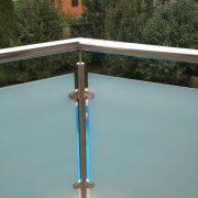 Стеклянное ограждение балкона и крыльца СО-11420 - фото 7