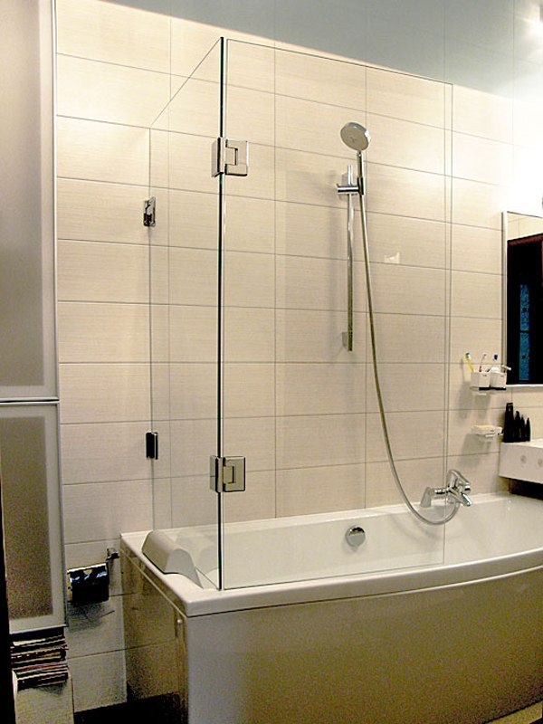 Стеклянные шторки для ванной - раздвижные 1,2, 3 и 4 секционные